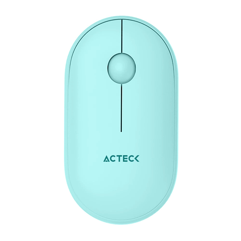 Mouse Acteck Optimize Edge Mi460 / Inalambrico / 1600 Dpi Ajustable / 2 Botones Scroll / Alcance 10 M / Click Silencioso / Ultraligero / Tiffany / Ac-939904
