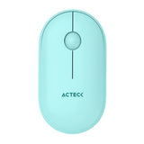 Mouse Acteck Optimize Edge Mi460 / Inalambrico / 1600 Dpi Ajustable / 2 Botones Scroll / Alcance 10 M / Click Silencioso / Ultraligero / Tiffany / Ac-939904