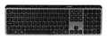 Teclado Acteck Inspire Krea Ti755 / Inalambrico Dual / Multidispositivo 2.4 Ghz + 2 Bt / Espa?Ol / Win - Mac / 118 Teclas / Bateria Recargable / Anti Ghosting / Negro - Gris / Ac-940085