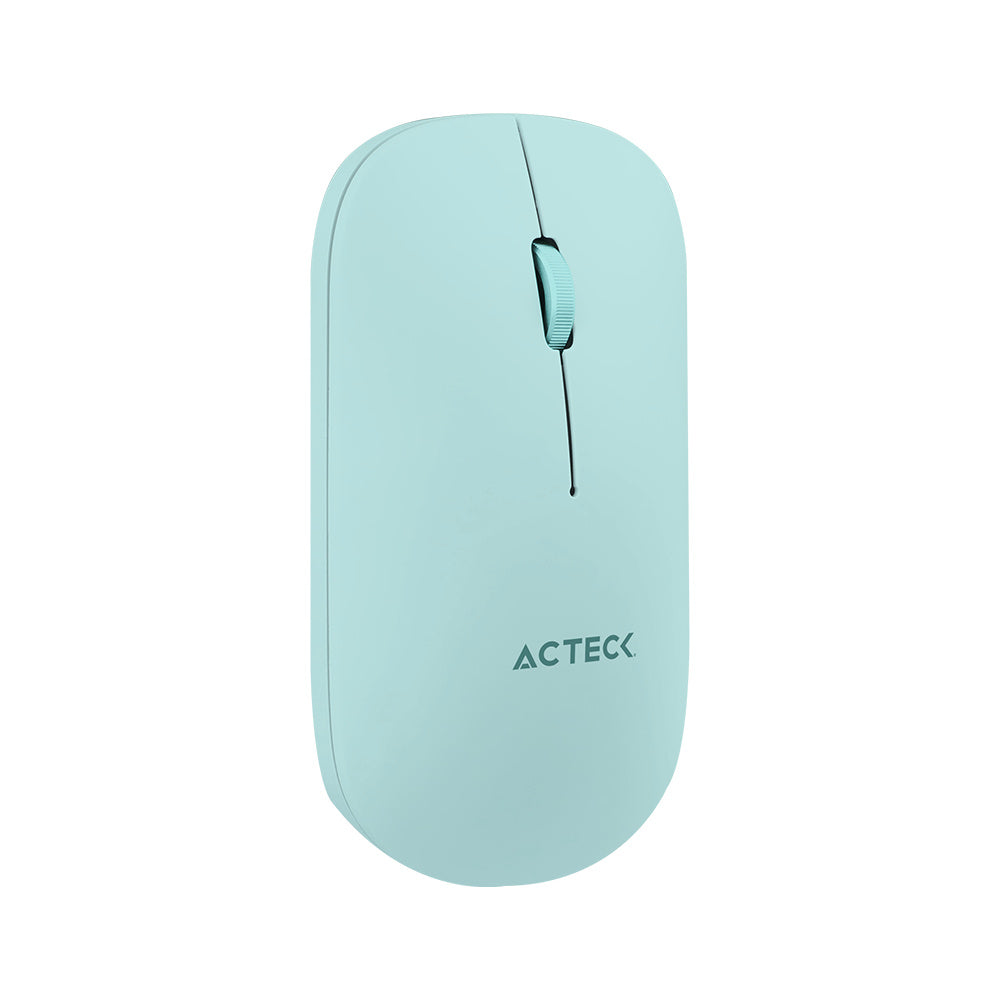 Kit Acteck Creator Virtuos Silk Mk720 / Teclado Y Mouse / Inalambrico / Dual Bt Usb / Recargable / Espa?Ol / 100 Teclas / Multimedia / Ranura P /Dispositivos /4000 Dpi / Optico / Blanco / Ac-936262