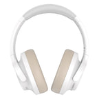 Audifonos Acteck Hype Epic Hp750 / Diadema / Inalambricos / Dual Bt -Aux 3.5 Mm / Bateria 75 Hrs / Microfono Omnidireccional / Cancelacion De Ruido / Bocinas 40 Mm 20 Hz A 20 Khz / Blanco / Ac-940863