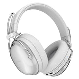 Audifonos Acteck Luxe Pure Hp730 / Diadema / Inalambricos Bt 5.4 / Bateria 75 Hrs / 20 Hz A 20 Khz / Cancelacion Activa De Ruido / Microfono Omnidireccional / Memory Foam / Blanco / Ac-940887