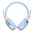 Audifonos Acteck Luxe Chic Hp710 / Diadema / Inalambricos / Bt 5.4 / Microfono Omnidireccional / 20 Hz A 20 Khz / Bateria 30 Hrs / Cancelacion De Ruido Hibrido / Azul / Ac-940917