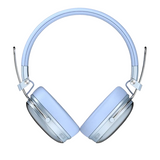 Audifonos Acteck Luxe Chic Hp710 / Diadema / Inalambricos / Bt 5.4 / Microfono Omnidireccional / 20 Hz A 20 Khz / Bateria 30 Hrs / Cancelacion De Ruido Hibrido / Azul / Ac-940917