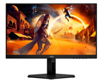 Monitor Gamer Aoc 24G4E / Panel Ips / 23.8 Pulgadas / Hdmi / Displayport / Aspec 169 / Tr 0.5 Ms / Adaptive Sync / 180 Hz / Resolucion 1920 X 1080 / Brillo 300 Cd/M2 / Vesa 100X100 Mm/ Negro Y Rojo