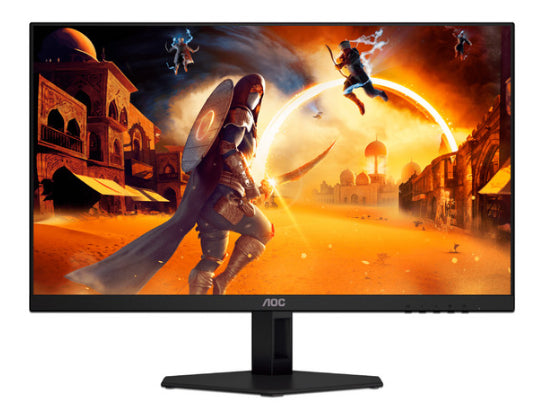 PC Gamer Monitor Gamer Aoc 27G4E / Panel Ips / 27 Pulgadas / Hdmi / Displayport / Aspec 169 / Tr 0.5 Ms / Adaptive Sync / 180 Hz / Resolucion 1920 X 1080 / Brillo 300 Cd/M2 / Vesa 100X100 Mm/ Negro Y Rojo - México