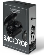 Audifonos Inalambricos Bluetooth Backdrop Tws-7 Color Negro