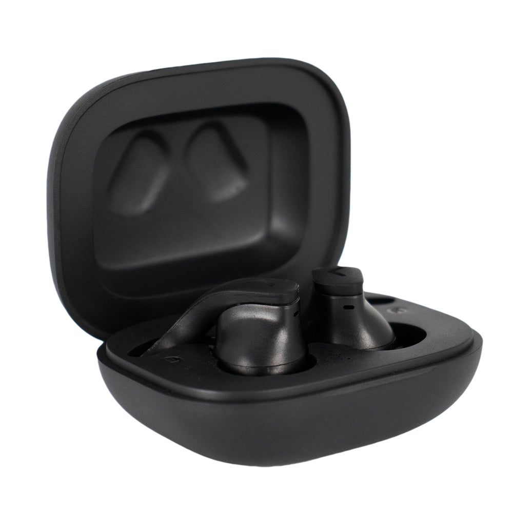 Audifonos Inalambricos Bluetooth Backdrop Tws-8 Sport Color Negro