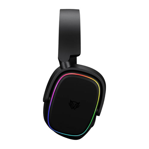 Audifonos Gamer Balam Rush Aeon Hs999 / Alambrica / Bluetooth / Micrfono Desmontable / Cable 1.8 M / Rgb / Bateria 26 H / Windows, Mac, Android, Xbox, Switch , Ps4, Ps5 / Negro / Br-936934