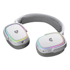 Audifonos Gamer Balam Rush Aeon Hs999 / Alambrica - Bluetooth / Micrfono Desmontable / Cable 1.8 M / Rgb / Bateria 26 H / Windows, Mac, Android, Xbox, Switch , Ps4, Ps5 No Bt/ Blanco / Br-936941