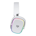 Audifonos Gamer Balam Rush Aeon Hs999 / Alambrica - Bluetooth / Micrfono Desmontable / Cable 1.8 M / Rgb / Bateria 26 H / Windows, Mac, Android, Xbox, Switch , Ps4, Ps5 No Bt/ Blanco / Br-936941