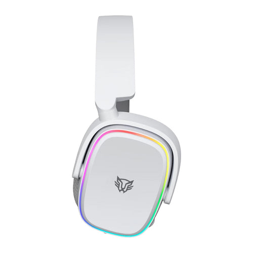 Audifonos Gamer Balam Rush Aeon Hs999 / Alambrica - Bluetooth / Micrfono Desmontable / Cable 1.8 M / Rgb / Bateria 26 H / Windows, Mac, Android, Xbox, Switch , Ps4, Ps5 No Bt/ Blanco / Br-936941