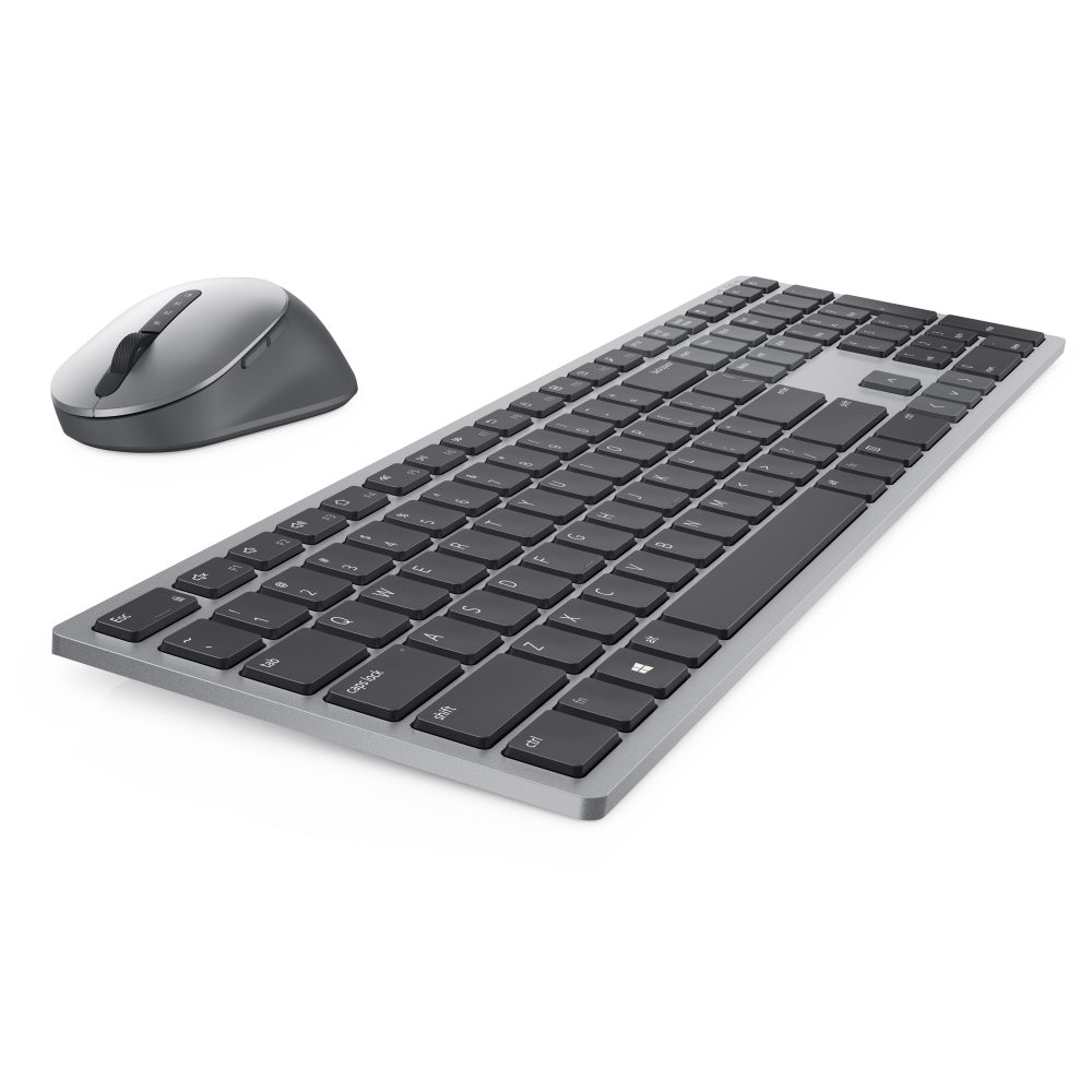 Kit Teclado Y Mouse Dell Km7321W Inalambrico Usb Bluetooth Gris 580-Ajiy