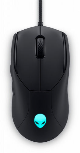 Mouse Gamer Ergonómico Dell Wired Gaming, Alámbrico, Óptico, 3.200DPI, USB-A, Negro