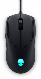 Mouse Gamer Ergonómico Dell Wired Gaming, Alámbrico, Óptico, 3.200DPI, USB-A, Negro