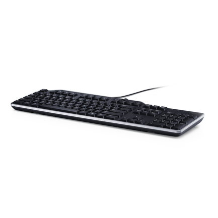 Teclado Alambrico Dell Kb522 | Qwerty  | 104 Teclas | 2 Puertos Usb | Kb522-Bk-Ltn