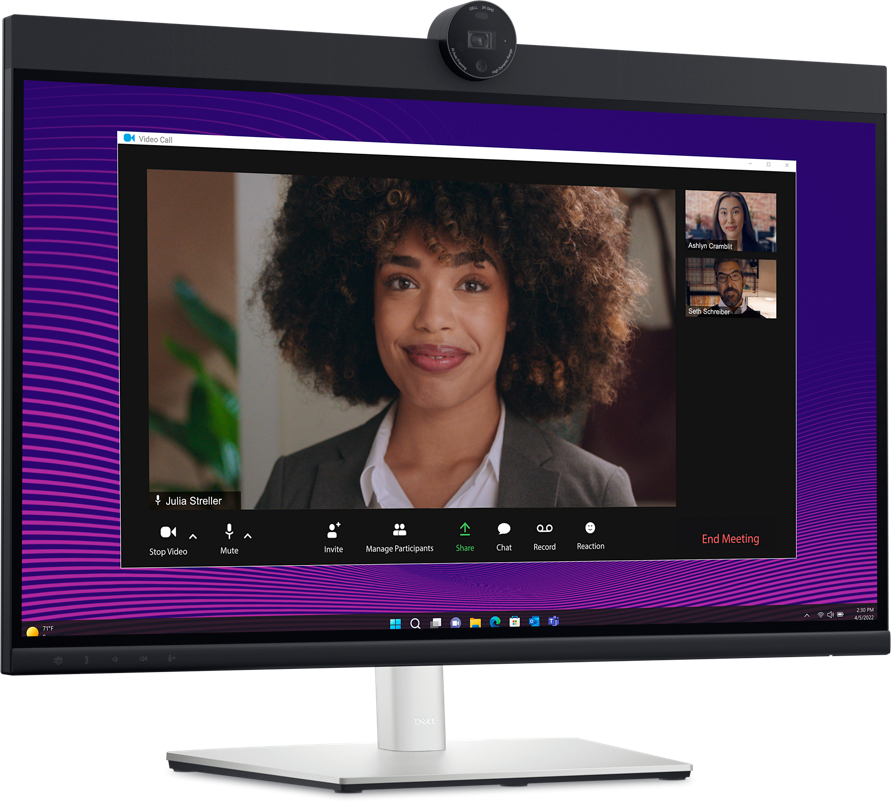Monitor Dell Pro Para Videoconferencias P2724Deb 27 Pulgadas  | Qhd 2560 X 1440|  60 Hz | Camara Web, Altavoces | 210-Bssp |