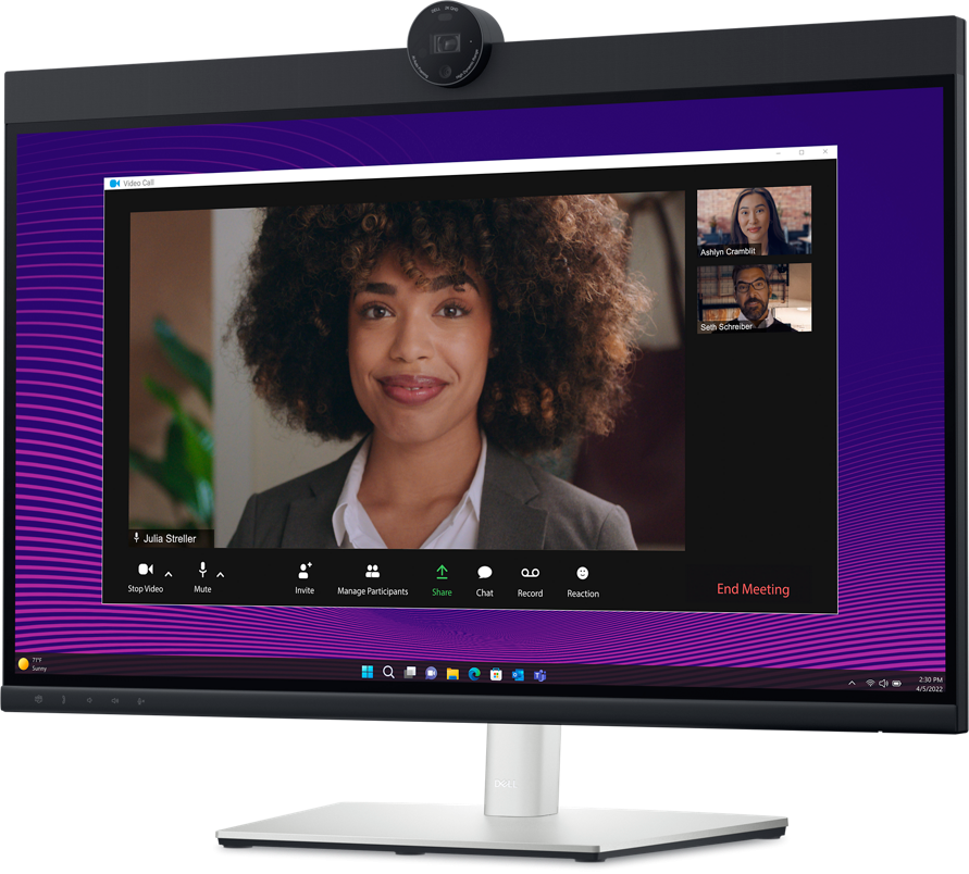 Monitor Dell Pro Para Videoconferencias P2724Deb 27 Pulgadas  | Qhd 2560 X 1440|  60 Hz | Camara Web, Altavoces | 210-Bssp |