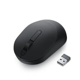 Mouse Dell Óptico MS3320W, RF Inalámbrico, Bluetooth, 1600DPI, Negro