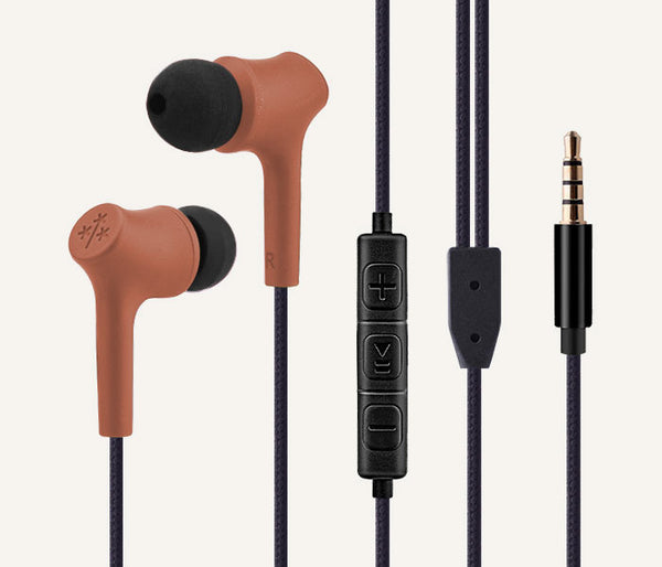 PC Gamer Audifonos Manos Libres Hune Haya Sustentable Trenzado Con Microfono Jack 3.5 (Corteza) - México