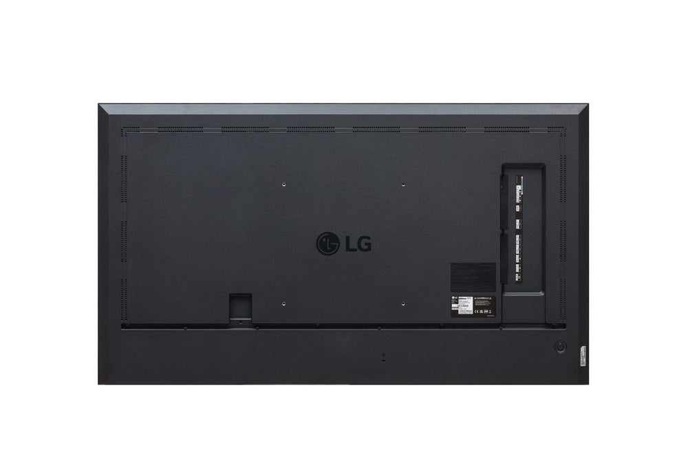Monitor De Se?Alizacion Digital Lg De 43 Plg Uso 24/7 Brillo 500 Nits, Bisel Uniforme 11.4 Mm  Webos 8.0, Interfaz Hdmi 3 / Hdmi Out (1) / Dp / Usb 2.0 / Rs232C / Rj45 / Audio / Ir