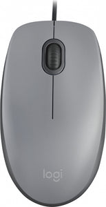 Mouse Logitech M110 Silencioso Optico Alambrico Usb Pc/Mac Gris
