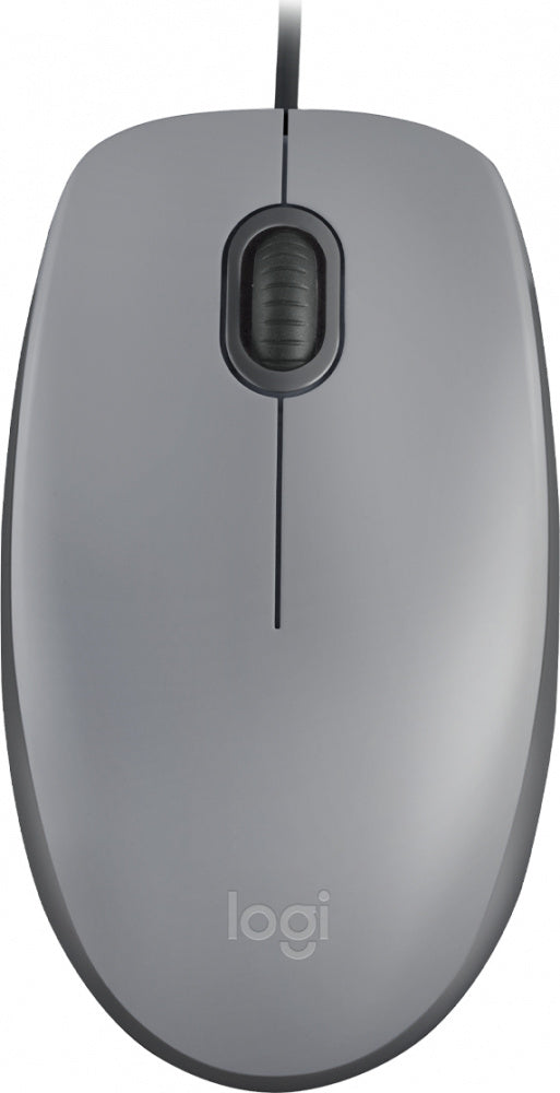 PC Gamer Mouse Logitech M110 Silencioso Optico Alambrico Usb Pc/Mac Gris - México