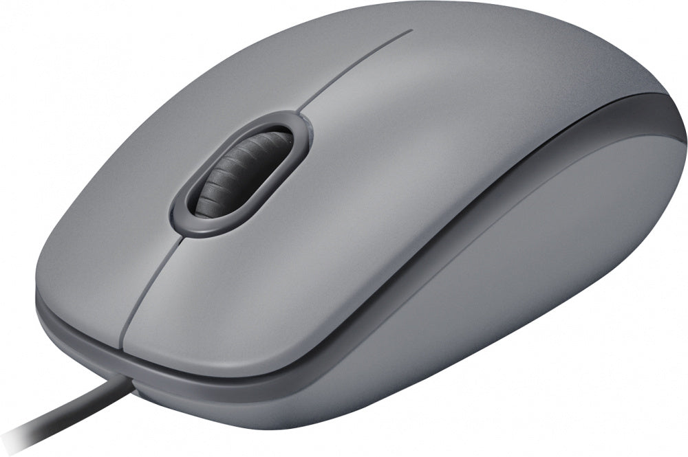 Mouse Logitech M110 Silencioso Optico Alambrico Usb Pc/Mac Gris