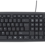 Teclado Y Mouse, Manhattan, 178464, Optico Usb Cableado, Combo