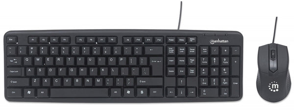 PC Gamer Teclado Y Mouse, Manhattan, 178464, Optico Usb Cableado, Combo - México