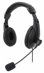 Audifonos Diadema, Manhattan,179843, Usb Mediano, Control Integrado
