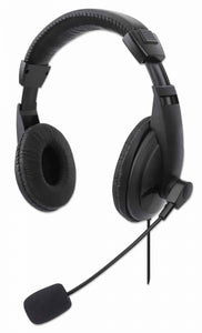 Audifonos Diadema, Manhattan,179843, Usb Mediano, Control Integrado