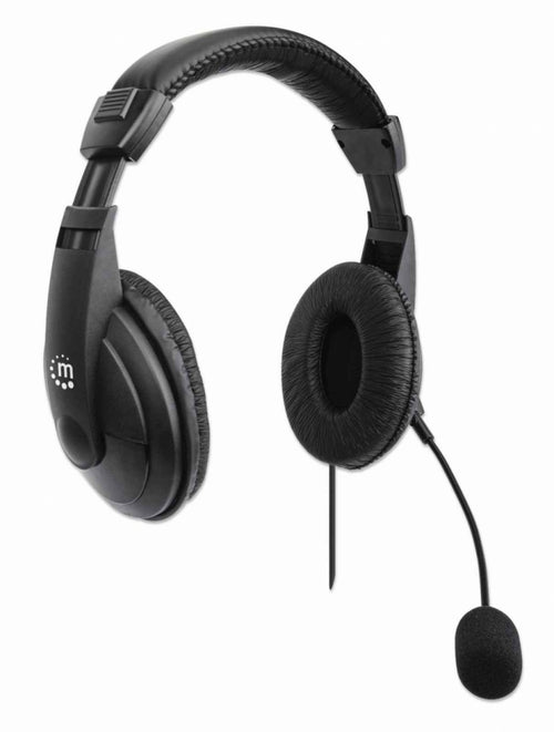 Audifonos Diadema, Manhattan,179843, Usb Mediano, Control Integrado