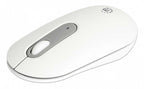 Kit de Teclado y Mouse Manhattan 180580, Inalámbrico, RF Inalámbrico/Bluetooth, Blanco, Inglés