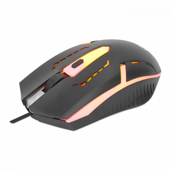 PC Gamer Mouse Gamer Manhattan Óptico 190206, Alámbrico, USB-A, 1500DPI, Negro - México