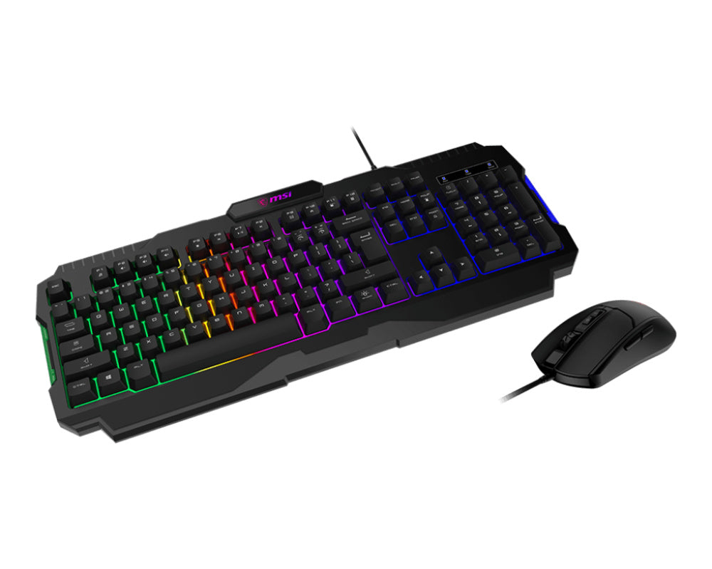 Kit De Teclado Y Mouse Forge Gk100 Rgb Usb 2.0 Español