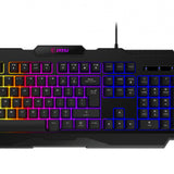 Kit De Teclado Y Mouse Forge Gk100 Rgb Usb 2.0 Español