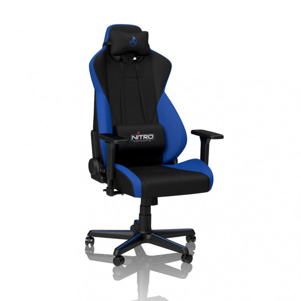 PC Gamer Silla Gamer Nitro Concepts S300 Negro/Azul - México