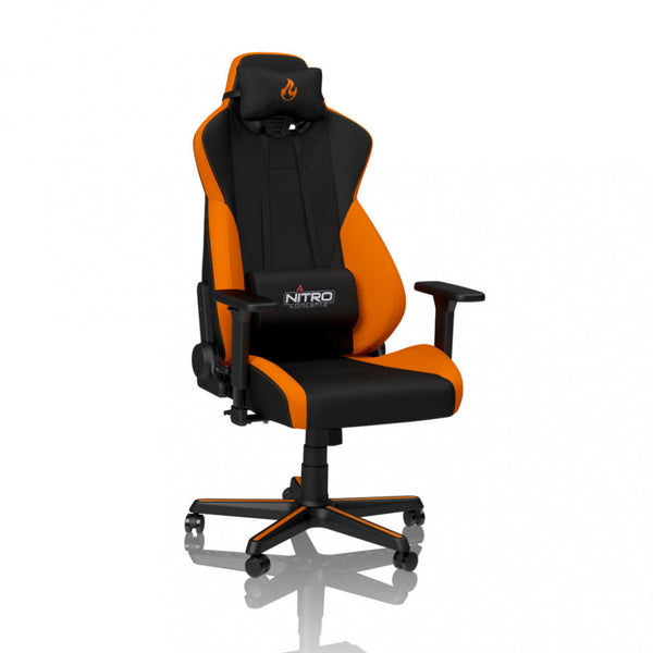 PC Gamer Silla Gamer Nitro Concepts S300 - Negro/Naranja - México