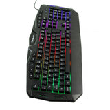 Teclado Membrana Ocelot Gaming Ogek03 / Retroiluminado / 105 Teclas / Anthigosting / Usb / Color Negro