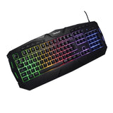 Teclado Membrana Ocelot Gaming Ogek03 / Retroiluminado / 105 Teclas / Anthigosting / Usb / Color Negro