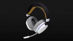 Audifonos Inalambricos Ocelot Gaming Phantom H1 / Rgb/ Bluetooth/ Dongle Usb / Cable Aux 3.5Mm / Microfono Con Cancelacion De Ruido / Multiplataforma / Color Blanco