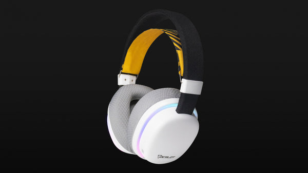 PC Gamer Audifonos Inalambricos Ocelot Gaming Phantom H1 / Rgb/ Bluetooth/ Dongle Usb / Cable Aux 3.5Mm / Microfono Con Cancelacion De Ruido / Multiplataforma / Color Blanco - México