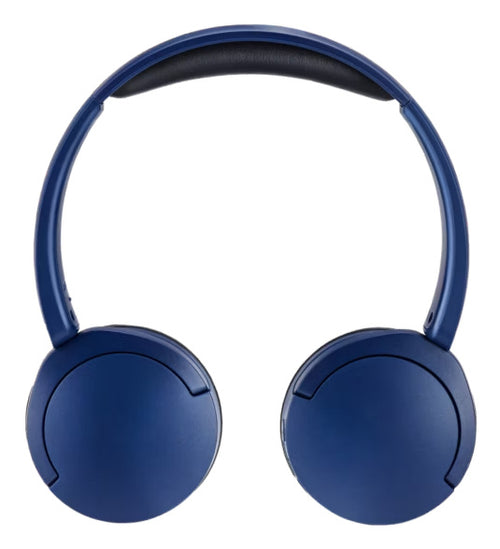 Audifonos Bluetooth Tipo Diadema (On-Ear) Panasonic Rb-Hf630Be-A, Color Azul, Funcion Manos Libres/Microfono, 72 Horas Bateria, Ultralivianos