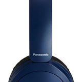 Audifonos Bluetooth Tipo Diadema (On-Ear) Panasonic Rb-Hf630Be-A, Color Azul, Funcion Manos Libres/Microfono, 72 Horas Bateria, Ultralivianos