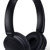 Audifonos Bluetooth Tipo Diadema (On-Ear) Panasonic Rb-Hf630Be-K, Color Negro, Funcion Manos Libres/Microfono, 72 Horas Bateria, Ultralivianos