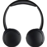 Audifonos Bluetooth Tipo Diadema (On-Ear) Panasonic Rb-Hf630Be-K, Color Negro, Funcion Manos Libres/Microfono, 72 Horas Bateria, Ultralivianos
