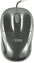 Mouse Alambrico Optico 1000 Dpi Conector Usb Win Xp/Vista/7/8/10/11/Mac Os X Easy Line By Perfect Choice - Negro