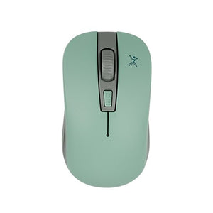 Mouse Inalambrico Optico 800 A 1600 Dpi Simetrico Dongle Usb Perfect Choice Essential - Turquesa