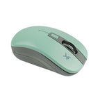 Mouse Inalambrico Optico 800 A 1600 Dpi Simetrico Dongle Usb Perfect Choice Essential - Turquesa